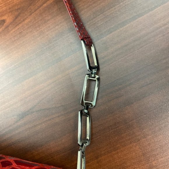 Red and Black Snake Print Stuart Weitzman - Picture 3 of 4